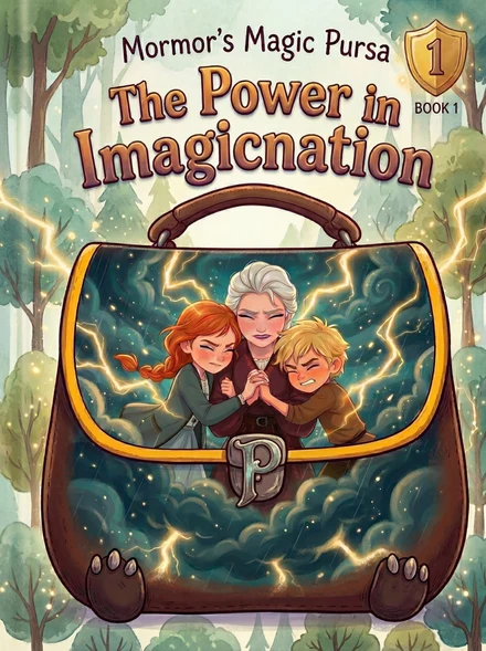 The Power in Imagicnation &mdash; cover illustration by Dennis Harrington