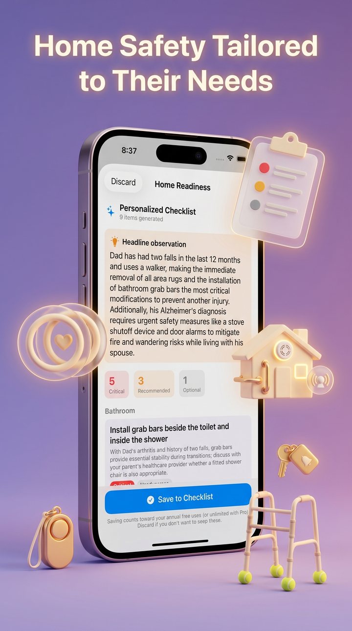 CareMynd — home safety tailored to the parent's needs